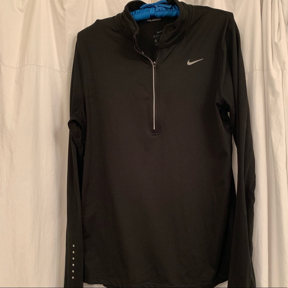 Nike running Dri Fit half zip